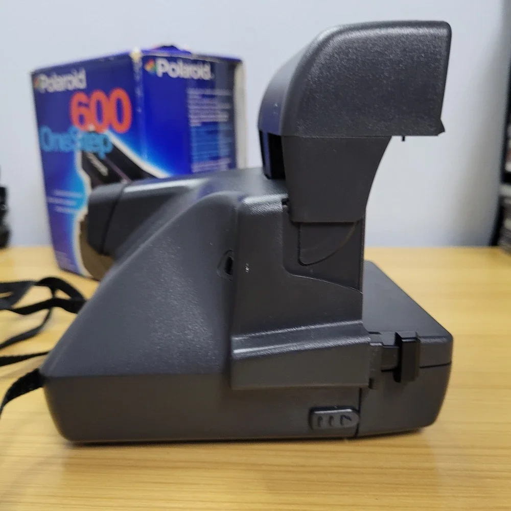 Polaroid One Step 600 Instant Film Camera Tested Working Box